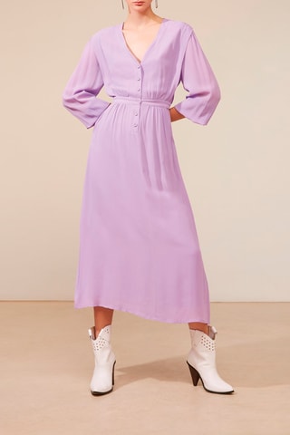 Robe longue Mauve
