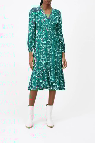 Robe midi Calipso - Vert