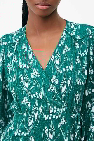 Robe midi Calipso - Vert