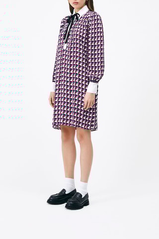 Robe droite Celly - Mauve