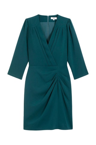 Robe droite Cosmos - Vert foncé