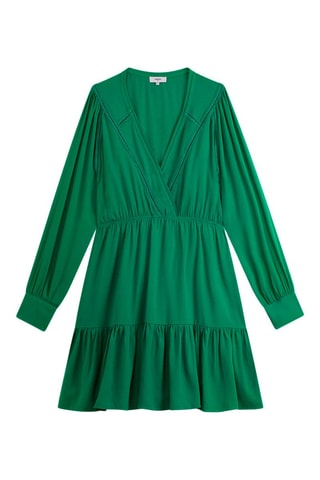 Robe trapèze Cara - Vert