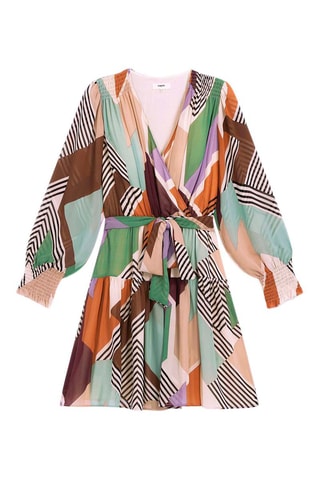 Robe patineuse Coral - Marron