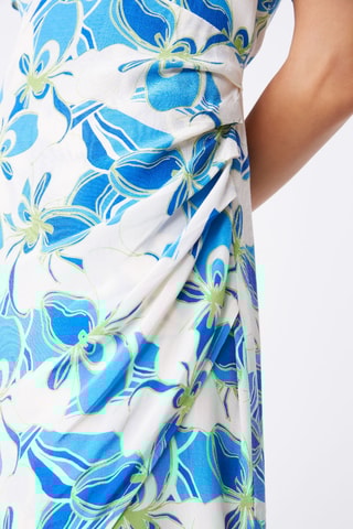 Robe midi Cybelle - Bleu