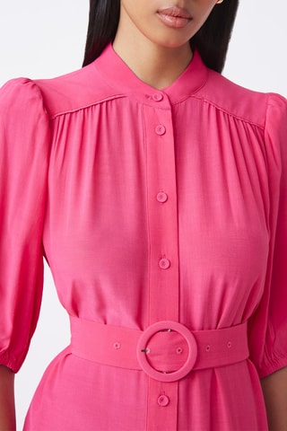 Robe longue Celma - Fuchsia