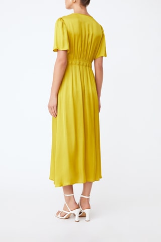 Robe midi Cosima - Jaune