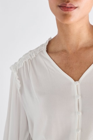 Chemisier Leticia - Blanc