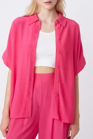 Chemisier Lorline - Fuchsia