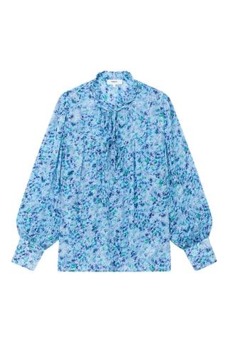 Blouse Lila - Bleu