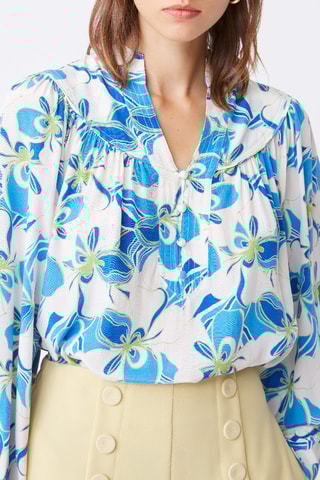 Blouse Leonie - Bleu