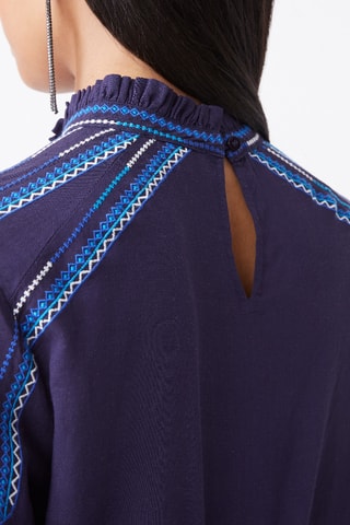 Blouse Laika - Bleu