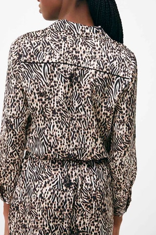 Blouse nouée Lupe - Beige