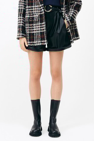 Short taille haute Bahia - Noir