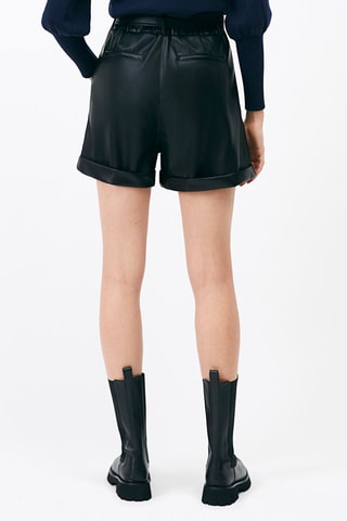 Short taille haute Bahia - Noir