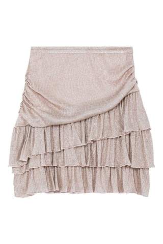 Jupe volantée Fun - Beige