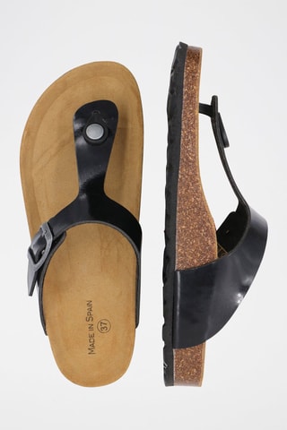 Tongs Rosso - 
Noir
