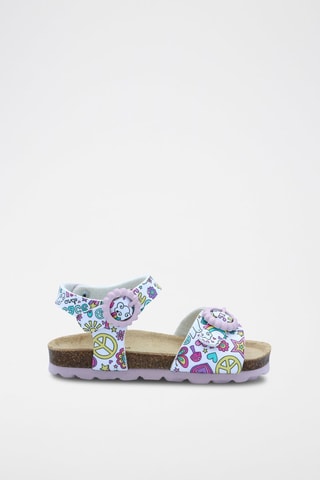 Sandales Rosso - Blanc et rose