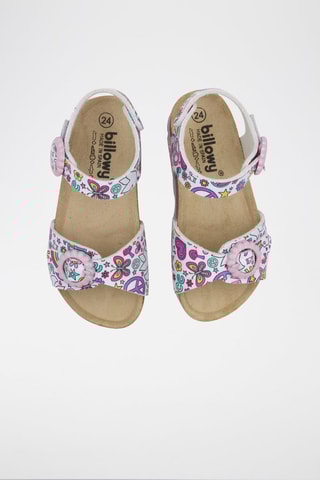Sandales Rosso - Blanc et rose