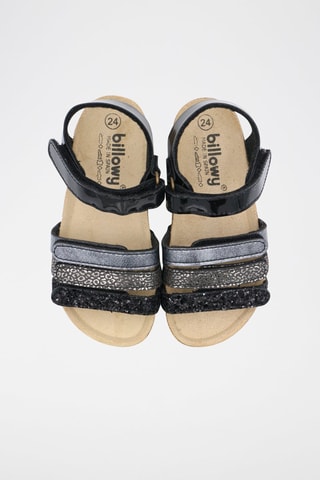 Sandales Rosso - Noir