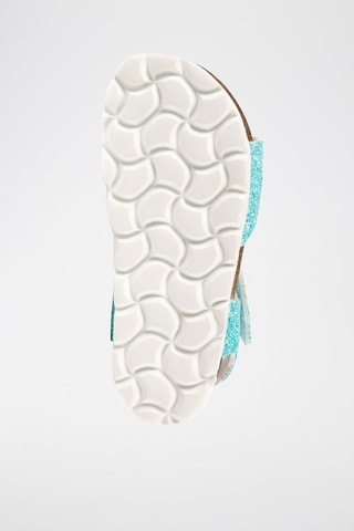 Sandales Rosso - Turquoise chiné