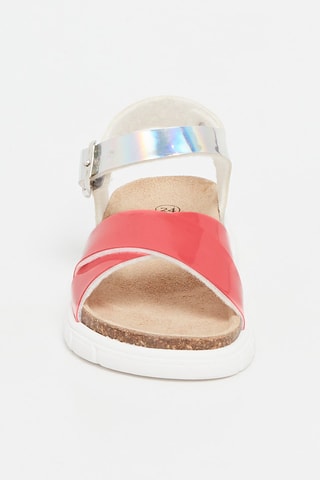 Sandales Zeus - Fuchsia et argenté