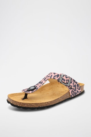 Sandales - Rose et noir