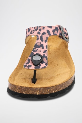 Sandales - Rose et noir