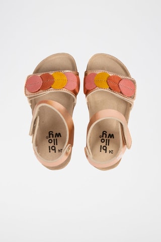 Sandales Saumon