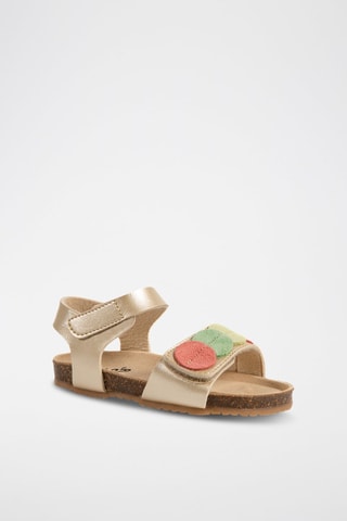 Sandales Doré