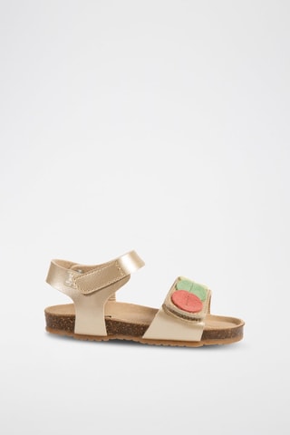 Sandales Doré
