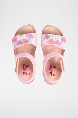 Sandales Rose
