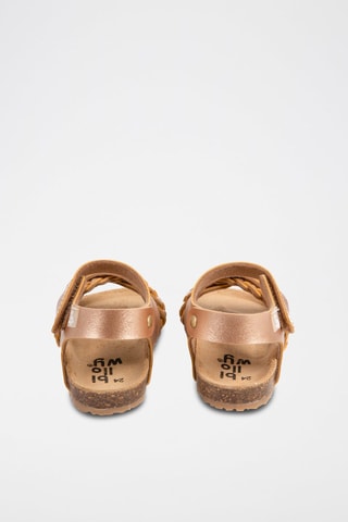 Sandales Saumon