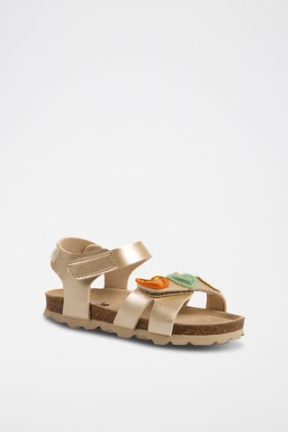 Sandales Doré