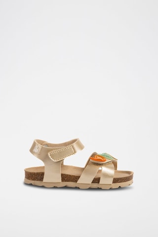 Sandales Doré