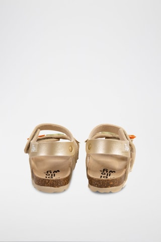 Sandales Doré
