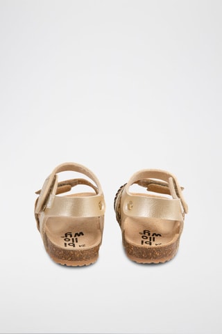 Sandales Doré