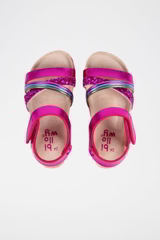 Sandales Fuchsia