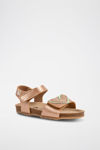 Sandales Saumon