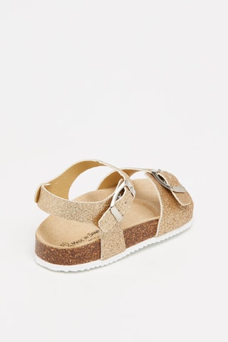 Sandales Doré