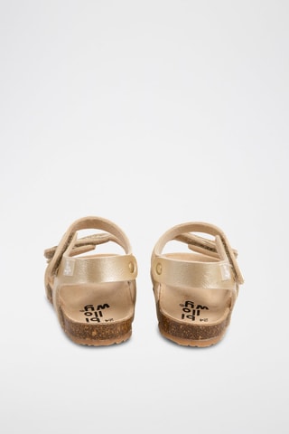 Sandales Doré