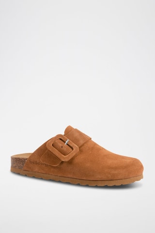 Sabots en nubuck - Camel