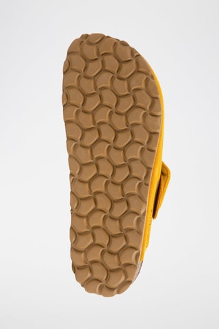 Sabots en nubuck - Jaune
