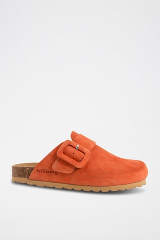 Sabots en nubuck - Orange