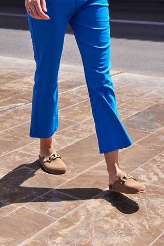 Sabots en nubuck Rosso - Marron