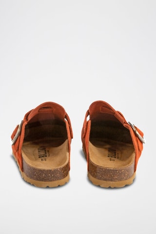 Sabots en nubuck - Orange