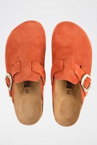 Sabots en nubuck - Orange