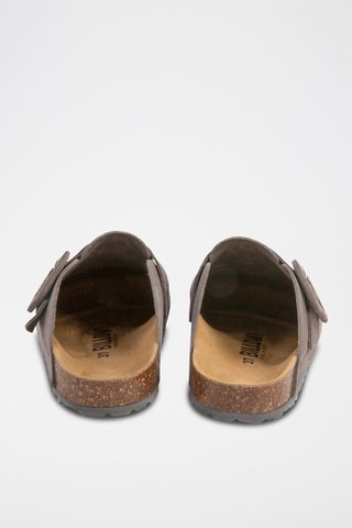 Sabots en nubuck - Gris
