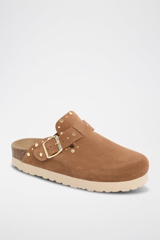 Sabots en cuir - Marron