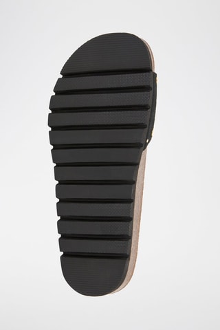 Mules en nubuck - Noir