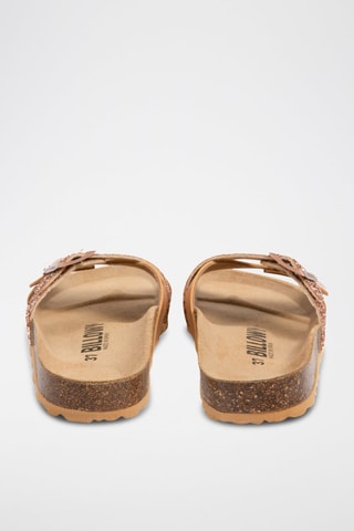 Mules - Doré rose
